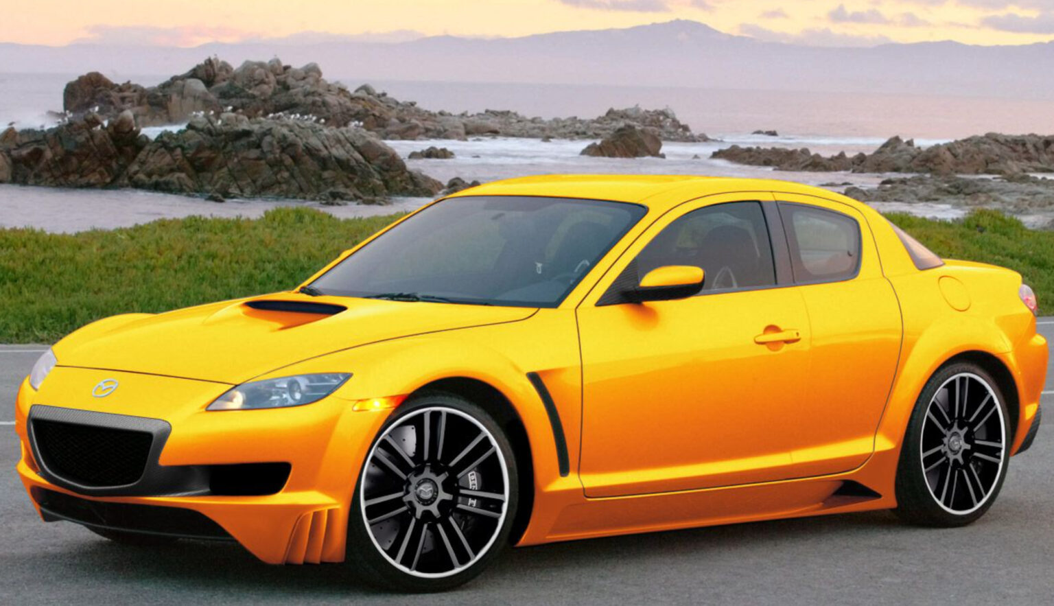 Желтом 8. Mazda rx8. Mazda rx8 Yellow. Мазда rx8 желтая. Машина Mazda RX-8.